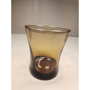 Ombre Amber Glass Glass Tumbler Cup For Replacement Small Brown Clear